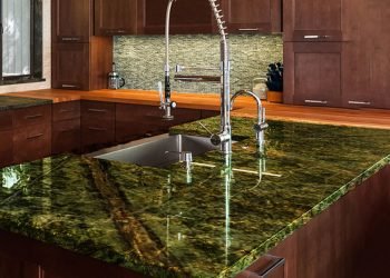 rainforest-green-marble-kitchen-countertop